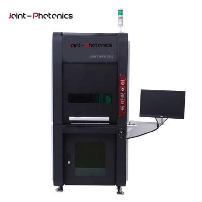 China Factory Direct Sales Davi Universal 30w 50w Air Cooled Enclosed Portable Industrial CO2 Fiber Laser Marking Machine For Glass for sale