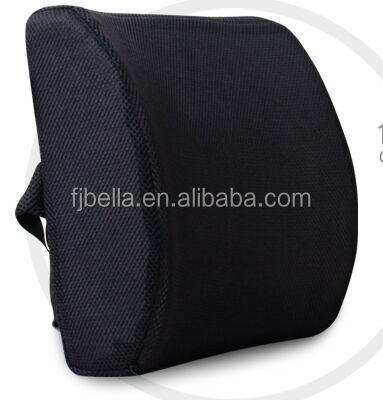 China Auto Ergonomic Memory Anti-Decubitus Lumbar Back Foam Support Cushion Car Pillow for sale