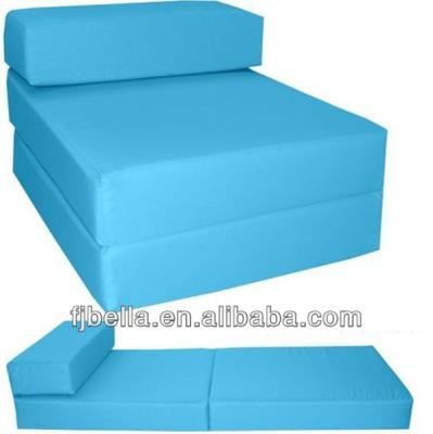 China Futon In/Outdoor - SOFA BED Block Foam Folding Chair Bed Z Guest Blue for sale