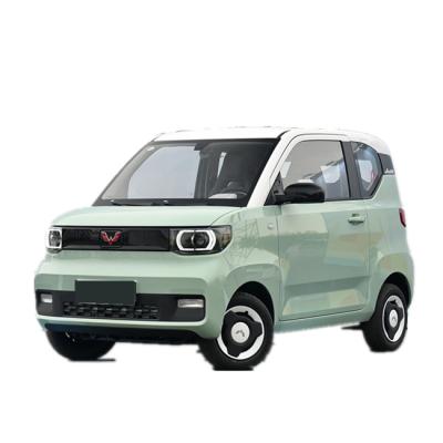 China Cloth China Made Pure Electric High Quality Household Used Car Wuling Mini EV Four Seat New Energy Of Used Car Sales for sale