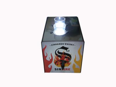 China Customized Sticker Decorated Chilled Shot Dispenser For Whiskey / Tequila for sale