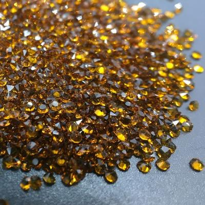 China Pointback C&Y 6A Grade Nail Wholesale High Quality Yellow Loose Rhinestone 1MM For Phone Case for sale