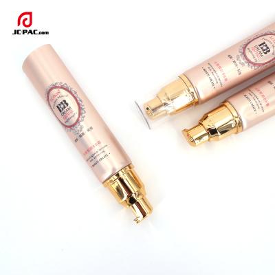 China Customized Design 30ML Cosmetic Aluminum Plastic Airless Pump Tube For BB Cream for sale