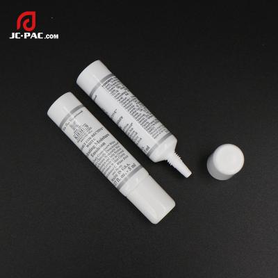 China Plastic Soft Cosmetics Exporter 5ml Essence Lotion Tube With Long Spout for sale