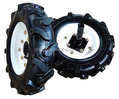 China Tractors 4.00-8 Pneumatic Wheel With Disc For Engine Cultivators for sale