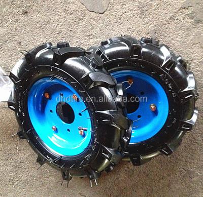 China Garden Tiller Tractors Rubber Wheel For Garden Tillers for sale