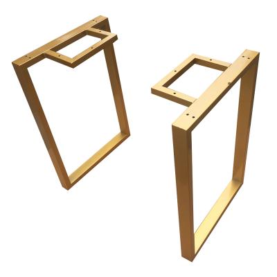 China Firm Table Legs, Office Table Legs, Custom Wholesale Computer Desk Legs Square Shaped Furniture Leg Heavy Duty Steel Metal for sale