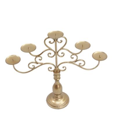 China Luxury Wedding and Party Solid Candelabra Top Selling Customized Shapes Tall Sheer Candelabra at Low Price for sale