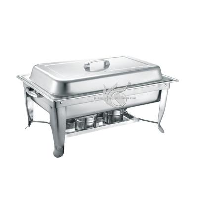 China Hotel Low Price Stainless Steel Beetle Dish Set With Folded Rack for sale