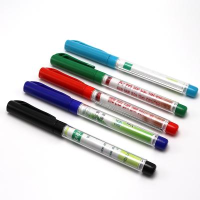 China Plastic Scroll Pen Factory Direct Sale Banner Rolling Pen Rolling Pen Promotional Empty Paper Pen With Pull Out Paper for sale