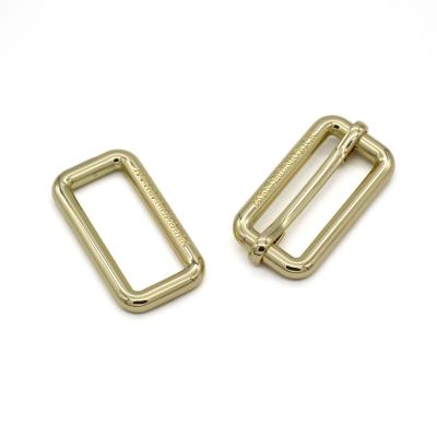 China Factory Wholesale Zinc Alloy Buckle Durable Metal Adjustable Strap Side Rope Buckle Directly for sale