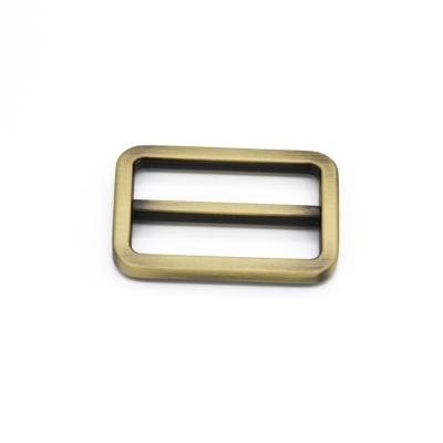 China 36mm Adjustable Buckle Antique Metal Buckle Durable Brass Zinc Alloy Metal Quick Release For Handbag for sale