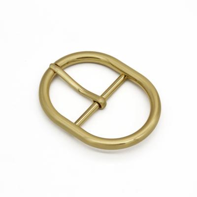 China New Arrivals Good Quality Matte Gold Zinc Alloy Custom Buckle Durable Belt Pin Buckles for sale