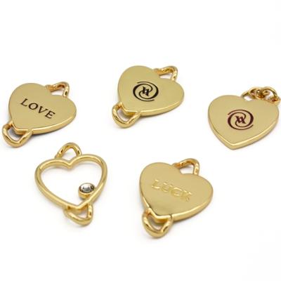 China Fasion Durable High Quality Zinc Alloy Luggage Accessories Customized Logo For Bag Chain Metal Enamel for sale