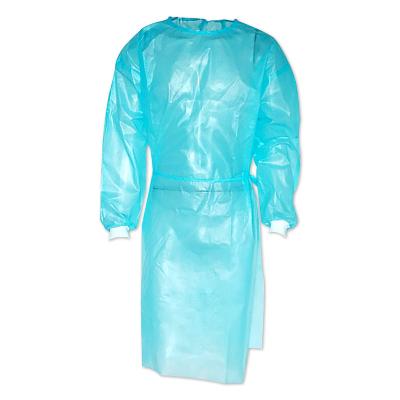 China Doctors PP+PE Sms Sterile or Non-steriel Disposable Surgical Gown Isolation Gown Surgical Isolation Blouse Surgical Isolation Cep Patient Medical Gown for sale