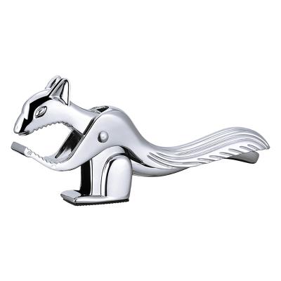 China Kitchen Viable Zinc Alloy Squirrel Shaped Walnut Tool Squirrel Nutcracker for sale