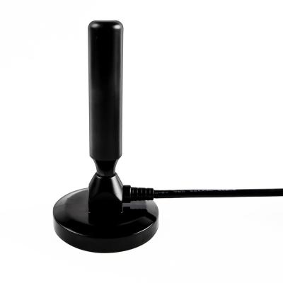 China 470-862mhz ISDB-T Thick Short Stick Sucker TV Antenna Made In China 107*62mm for sale