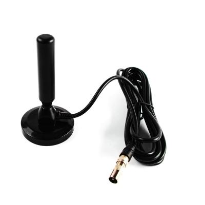 China Thick 470-862mhz DVB-T Stump Sucker TV Antenna With Amplifier 107*62mm for sale