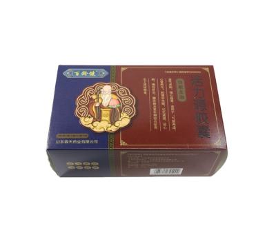 China Recyclable professional manufacturing lamination printing paper cheap matte medicine packaging box for sale