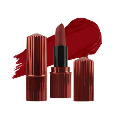 China Long Lasting Moisturizing Waterproof Matte Lipstick Lighting And Not Easy To Fade Color Cup Non-Stick Mouth Rouge for sale