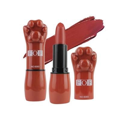 China Waterproof lipstick matte surface is moisturized, sweatproof, not easy to fade and easy to color for sale