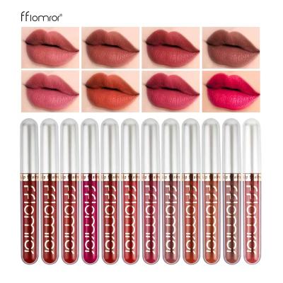 China Lasting Non Sticky Nude Kiss Free Matte Liquid Lipstick Non Transfer Cruelty Private Waterproof for sale