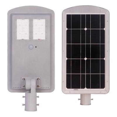 China Garden Integrated Waterproof Ip65 25W 30W LED Garden Light All In One Solar Led Street Light Outdoor Solar Led Street Light for sale