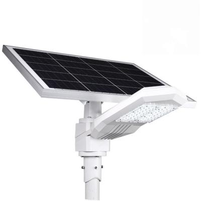 China Amazon Control 100W 7M High Conversion Residential Lightweight Waterproof Outdoor Waterproof Integrated Photovoltaic Led Street Light for sale