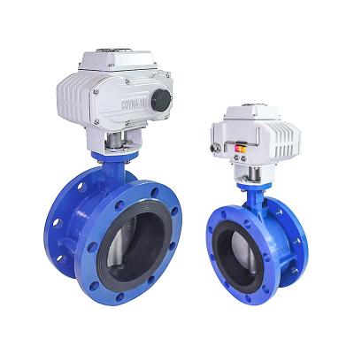 China General COVNA DN 65 DN 100 12 Inch EPDM Carbon Steel Control Motor Driven Butterfly Valve for sale