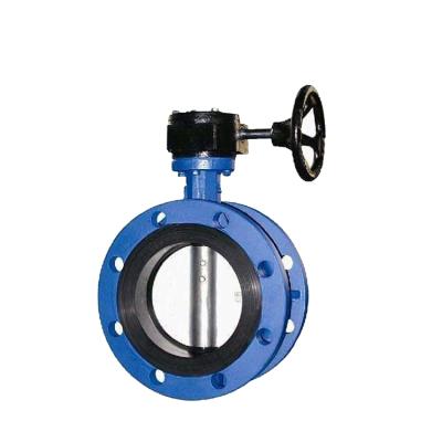 China General Gear Type Butterfly Valve Price EPDM Seat PTFE Seat DN400 400mm Flange Butterfly Valve for sale