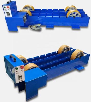 China Tube Pipe Tank Production 6T Adjusted Tank Rotator Pipe Roller Welding Turning Rolls Turning Welding Table for sale