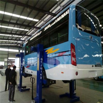 China Bus / workshop or truck company 10 ton motorized bus electric mobile vehicle screw lift car jack for sale