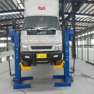 China Bus/Truck Workshop Or Company Workshop Screw Tilting Trailer Car Jack Lifter for sale