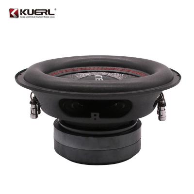 China Iron basin bracket factory wholesale powered professional spl high auto speaker dual 10 inch car subwoofer speaker for sale