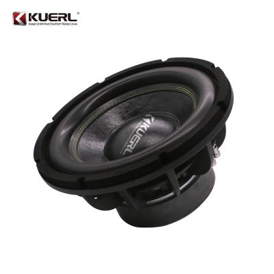 China Woven direct basin direct selling 10 inch double magnet car bass speaker, high power car audio modified bass speaker for sale