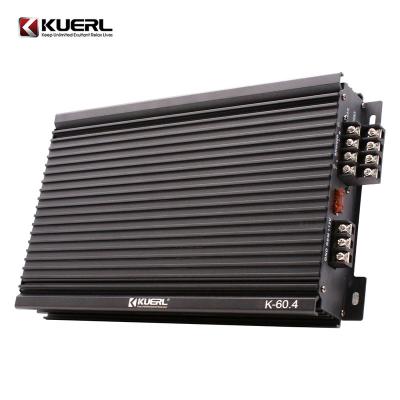 China Aluminum alloy factory direct sale 12V class ab high power car four way amplifier, four channel power amplifier, audio modification for sale