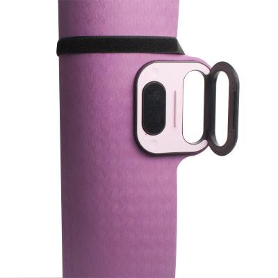 China Factory OEM Durable Smart Band Smart Backrest Yoga Waterproof Easy Carry Smart Mat With Cell Phone Holder For Indoor Exercise for sale