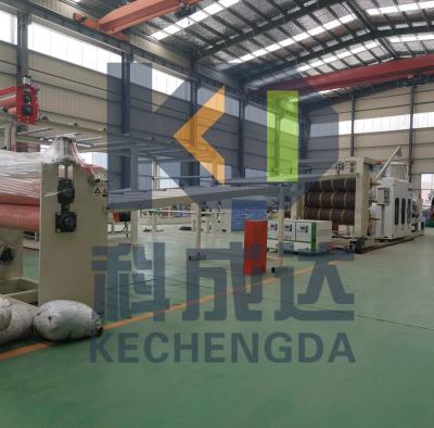 China 400 kg/h bis 550 kg/h Extrusionslinie für Pe-Schaumbleche Extrusion von Polyethylen-Schaum zu verkaufen