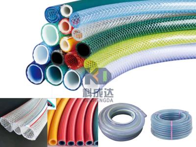 China Water Cooling Pvc Pipe Extruder Pvc Fiber Reinforced Hose Extrusion Line for sale