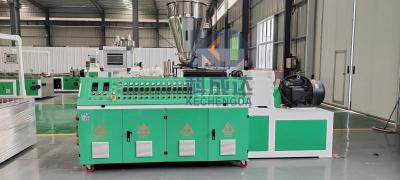 China SJSZ Series Conical Twin Screw Extruder / Plastic Twin Screw Extruder for sale