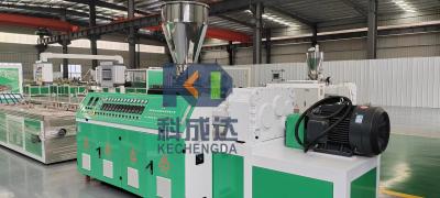 China SJSZ65/132 Used Twin Conical Screw Extruder / PVC Extruder for PVC Profile / Pipe for sale