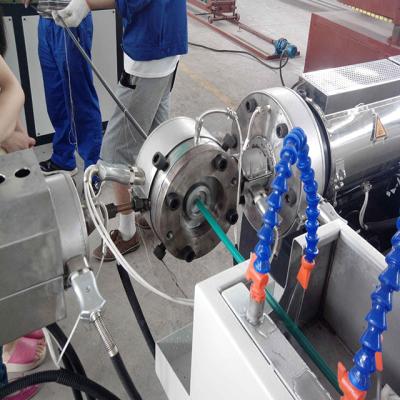 China PVC-Rohr-Produktionslinie mit Siemens-Motor für Rohre mit einer Breite von 20-630 mm zu verkaufen