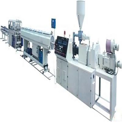 China PVC-Rohrmaschine für 16-63 mm Doppelrohr-Extrusionsleitung Wasserkühlung mit ABB-Inverter zu verkaufen