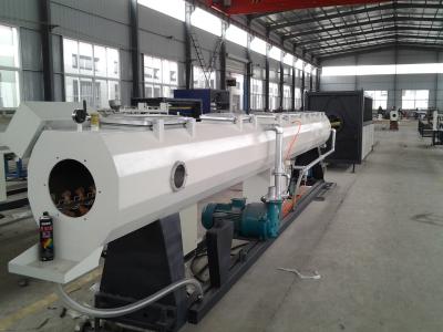 China Ein zweischraubendes 75kw-Plastikextruder für PP/PE/ABS-Rohre und Profile zu verkaufen