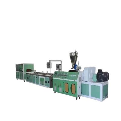 China Intelligent Plastic Profile Extruder Machinery With PLC Control System for sale