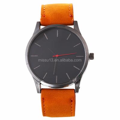 China 2018 New Arrival Simple Soft Leather Water Resistant Unisex Lady Watch for sale