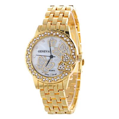 China 2016 New Retro Date Butterfly Metal Watch Straps Automatic Watch Ladies Watches for sale