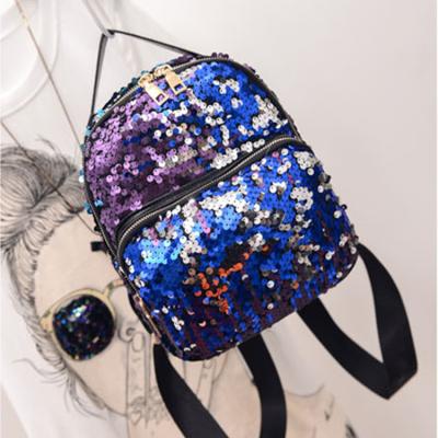 China DAY BACKPACK 2018 cheap glitter fashion backpack shiny bag for sale