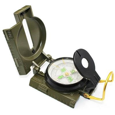 China Len Compass Hiking Survival Trip Folding Portable Altimeter Compass Military Outdoor Camping Accurate Navigation for sale