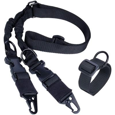 China Tactical Nylon Functional Rope Firearm Gun Outdoor Hunting Sling Two Point Waterproof Nylon Sling for sale